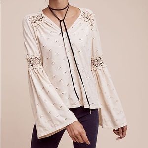 Eri + Ali “Calvie” Eyelet Top